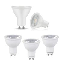 4 Lâmpada Led Dicróica Mr16 3000k Cor Branco Quente Save Energy