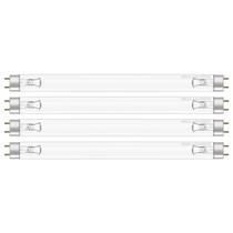4 Lâmpada Uv 15W Germicida Ultravioleta T8 45Cm Fluorescente