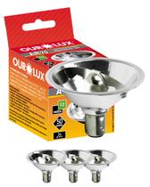 4 Lâmpadas Halógenas Ar70 50w 12v Ba15d Cor da Luz 2800k Branco Quente Ourolux 4 Lâmpadas Halógenas Ar70 50w 12v Ba15d Cor da Luz 2800k Branco Quente Ourolux