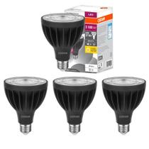 4 Lâmpadas Led Par30 Quente 3100lm E27 37W 3000k Ledvance
