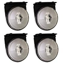 4 Lanterna Lateral Carreta Randon 88mm LED BIVOLT CR +Suporte