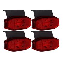 4 Lanterna Lateral Exclusive C/sup C/vigia E Fio Vermelha