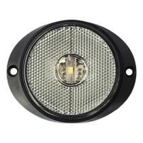 4 Lanterna Luz Carreta 65mm Frontal 65mm C/fios Led Bivolt