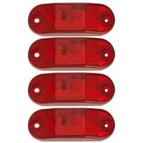 4 Lanterna Traseira Teto 2LED VM Ônibus Busscar Induscar Mascarello Caminhão Van Trailer 12 volts 4 Lanterna Traseira Teto 2LED VM Ônibus Busscar Induscar Mascarello Caminhão Van Trailer 12 volts