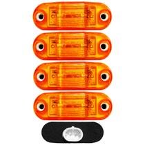 4 Lanterna Vigia Placa para Ônibus Caminhão 2 LED BIVOLT AM 4 Lanterna Vigia Placa para Ônibus Caminhão 2 LED BIVOLT AM