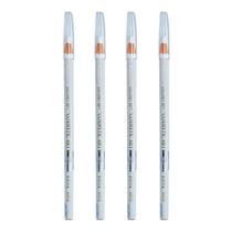 4 Lápis Dermatográfico Sobrancelha Micropigmentação Branco