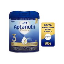 4 Latas Aptanutri Premium 3- Fórmula Infantil Em Pó Danone- 800gr