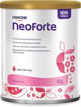 4 latas- Suplemento Alimentar NEOFORTE MORANGO- Danone Nutricia- 400gr