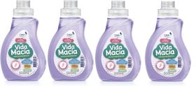 4 Lava Roupas Vida Macia 500ml Roupas de Bebes e Crianças 4 Lava Roupas Vida Macia 500ml Roupas de Bebes e Crianças