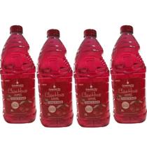 4 Limpador Perfumado Multiuso 2 Litros Cereja com Avelã Cheirinho Desinfetante Senalândia - Envio Já 4 Limpador Perfumado Multiuso 2 Litros Cereja com Avelã Cheirinho Desinfetante Senalândia - Envio Já