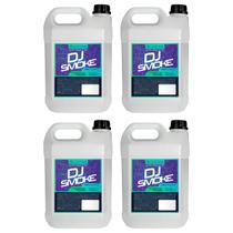 4 Liquidos / Fluidos De 5 Litros Para Máquinas De Fumaça Dj Smoke Luminos