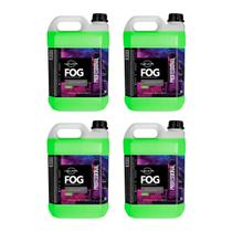4 Líquidos Para Máquina De Fumaça 5 Litros Fluido Linha Professional De Menta Névoa Líquidos