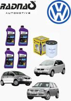 4 litros de oleo 15w40 semssintetico + filtro de oleo para volksvagen