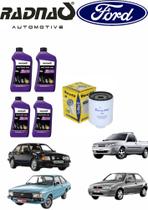 4 litros de oleo 20w50 mineral + filtro de oleo para ford