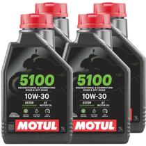 4 Litros Óleo de Motor Gold Wing Cbr1000rr Africa Twin Cb 1300 Motul 5100 4t 10w30 Semi Sintético 4 Litros Óleo de Motor Gold Wing Cbr1000rr Africa Twin Cb 1300 Motul 5100 4t 10w30 Semi Sintético