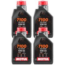 4 Litros Óleo De Motor Lubrificante Motul 7100 4t 10w50 100% Sintético Ktm Bmw Triumph Royal Enfield 4 Litros Óleo De Motor Lubrificante Motul 7100 4t 10w50 100% Sintético Ktm Bmw Triumph Royal Enfield