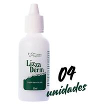 4 Loção LizzaDerm Para Os Pés Rachados e Ressecados