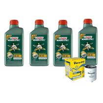 4 Lts Castrol 5w40 Sintetico 508.88 + Filtro Tm2