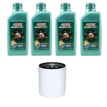 4 Lts Castrol Magnatec 10w30 + Filtro de Oleo Tm5 4 Lts Castrol Magnatec 10w30 + Filtro de Oleo Tm5