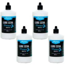 4 Lubrificantes 200ML MTB Bike Lube Cera Premium Algoo