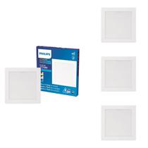 4 Luminária Led Plafon 18w Sobrepor Philips 4000k Bivolt 4 Luminária Led Plafon 18w Sobrepor Philips 4000k Bivolt