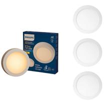 4 Luminária Plafon Led 12w Sobrepor 3000k Quente Bivolt Red 4 Luminária Plafon Led 12w Sobrepor 3000k Quente Bivolt Red