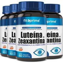 4 Luteína 20Mg + Zeaxantina 3Mg Vitaminas A C E Zinco 60Cps