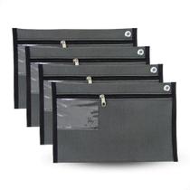 4 Malotes Pasta Documentos Escritório Contabil Cinza-Escuro 4 Malotes Pasta Documentos Escritório Contabil Cinza-Escuro