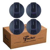 4 Manípulo Botão Fogão Fischer Gran Cheff 4 Bocas Original 4 Manípulo Botão Fogão Fischer Gran Cheff 4 Bocas Original