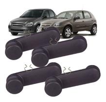 4 Manivela Levantar Vidro Corsa Celta Classic Preta Metal 4 Manivela Levantar Vidro Corsa Celta Classic Preta Metal
