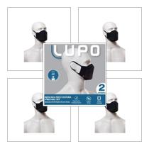 4 máscaras na cor Preta Lupo 36004-001. 4 máscaras na cor Preta Lupo 36004-001.