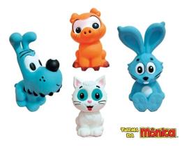 4 Mascotes Turma Da Mônica - Sansão Mingau Bidu Chovinista