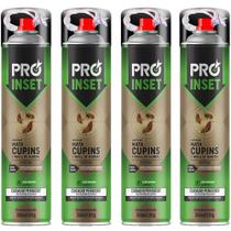 4 Mata Cupim E Broca Pro Inset Fácil Aplicação Madeira 350ml