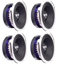 4 Medio Grave Qvs 6 Polegadas 250w Rms Alto Falante QVS 6VPK44 VPK - QVS AUDIO