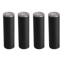 4 Mini Balizador de Piso 0,5W 3000k Luz Quente IP67 Acl53