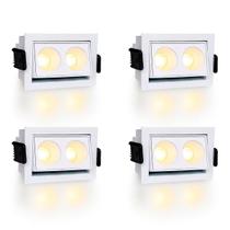 4 Mini Balizador Led Downlight Pontual Direcionável Bet94