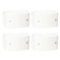 4 Módulo Interruptor Bipolar Paralelo 10a - Schneider - 10 A - 250v - Branco