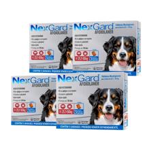 4 Nexgard 25 A 50kg Antipulgas E Carrapatos Total 9 Comprim.