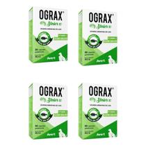 4 Ograx Senior 10 Suplemento Alimentar Cães Cão Gatos 4 Ograx Senior 10 Suplemento Alimentar Cães Cão Gatos