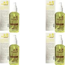 4 Óleo de Argan Alquimia Proteção Térmica, Anti-Frizz, Correção das Pontas Duplas Frasco 60ml