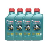 4 Óleo Motor Castrol Magnatec 5w40 A3 Original Vw 1lt