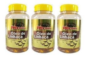 4 Oleo Puro De Linhaca 120 Capsulas 1000mg