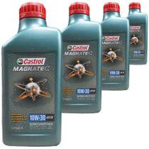 4 Óleo Semissintético 10W30 Magnatec API SN Castrol Mitsubishi Suzuki Toyota