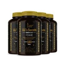 4 Omega Mulher 3 6 9 Femme Linhaca Borragem Primula Vitamina E