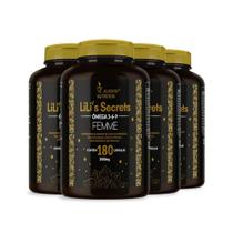 4 Omega Mulher 3 6 9 Femme Linhaca Borragem Primula Vitamina E - Alisson Nutrition