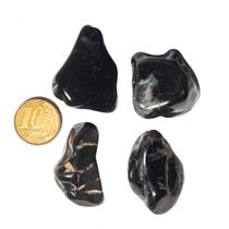 4 Ônix Preto Grande pedra Rolado com 3 cm aproximadamente 4 Ônix Preto Grande pedra Rolado com 3 cm aproximadamente