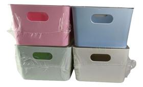 4 Organizadores De Closet Armario Gaveta Multiuso 4,0 Litros