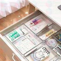 4 Organizadores Maquiagens Acessórios Multifuncional Modular