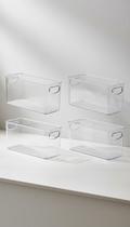 4 Organizadores Transparentes Multiuso 25cm 4 Organizadores Transparentes Multiuso 25cm