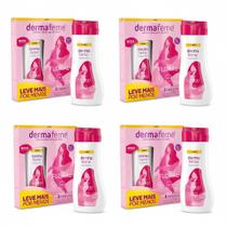 4 Pack x 2un Sabonete Íntimo Dermafeme 200ml